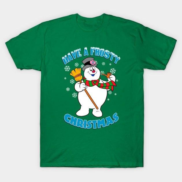 Frosty the snowman T-Shirt by OniSide